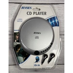 JENSEN Personal Portable Digital Audio CD Player Model CD-36